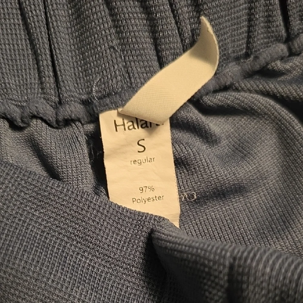 HALARA Blue Ribbed Pants - Picture 2 of 6